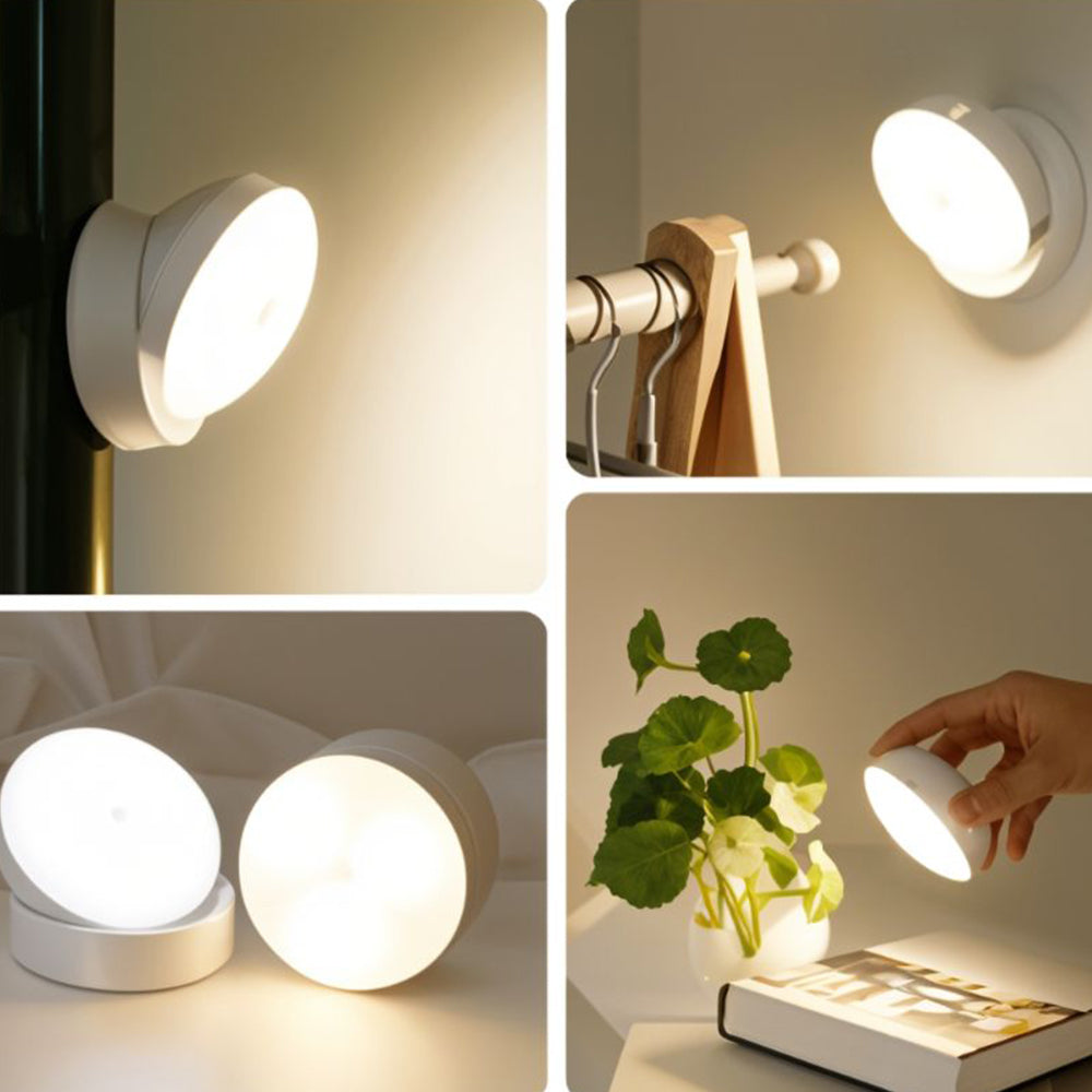 Nzmarket Indoor LED Motion Sensor Night Light – Auto On/Off, Soft Glow