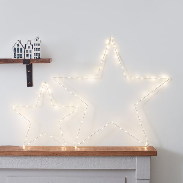 Nzmarket LED Star Light Christmas Ornament – Scandinavian-Inspired Warm Glow