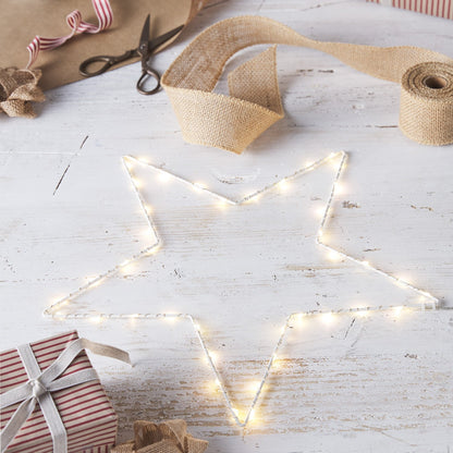 Nzmarket LED Star Light Christmas Ornament – Scandinavian-Inspired Warm Glow