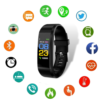 AgeWell Senior Smartwatch – Wellness & Safety Tracker