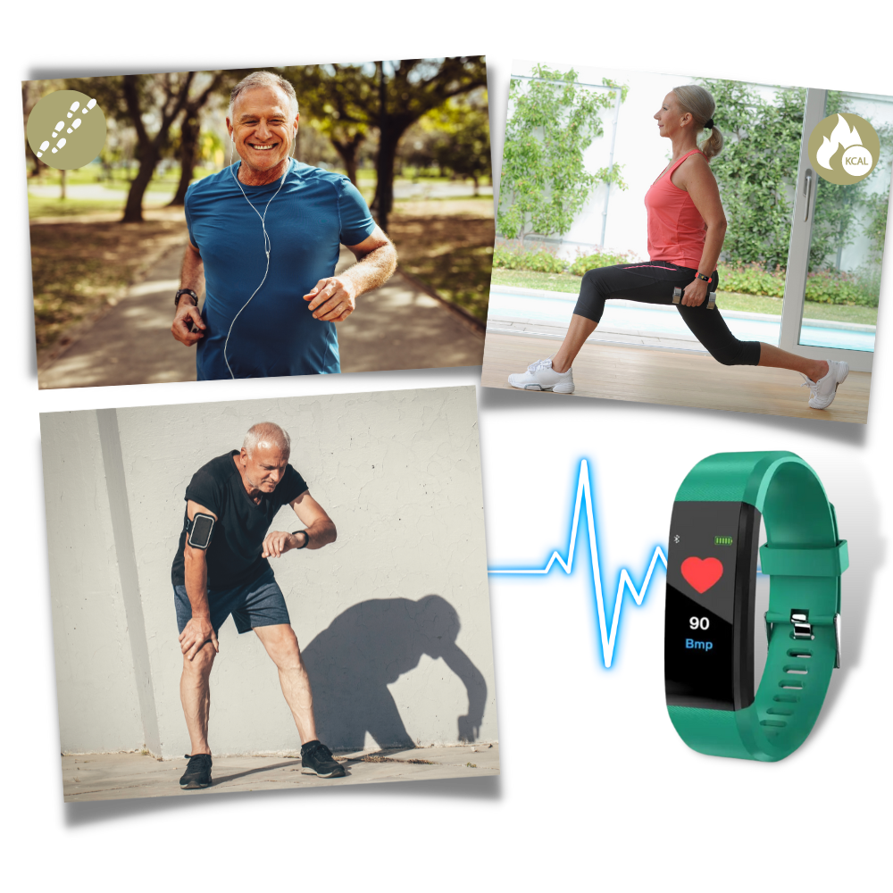 AgeWell Senior Smartwatch – Wellness & Safety Tracker