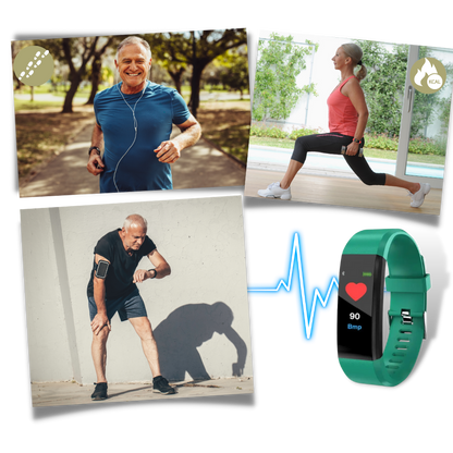 AgeWell Senior Smartwatch – Wellness & Safety Tracker