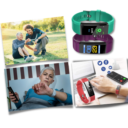 AgeWell Senior Smartwatch – Wellness & Safety Tracker
