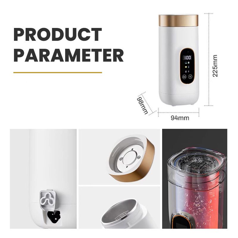 HeatMate Portable Electric Thermos Cup