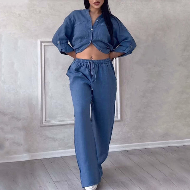 Alba - Luxury Cotton and Linen Outfit