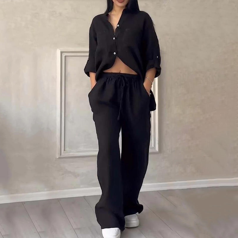 Alba - Luxury Cotton and Linen Outfit