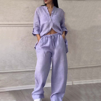 Alba - Luxury Cotton and Linen Outfit