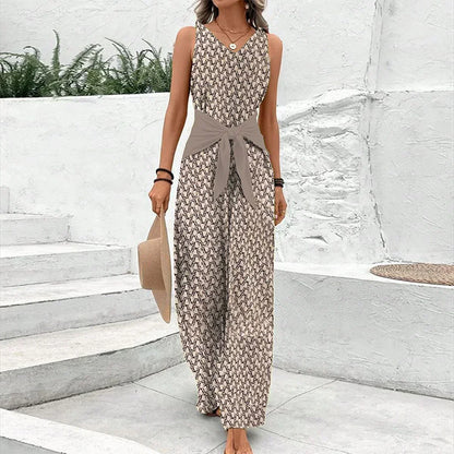 Sara - Elegant Premium Cotton Jumpsuit