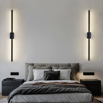 Nzmarket Long LED Wall Light – Matte Black, 4 Lengths up to 120cm