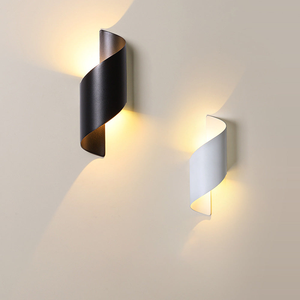 Nzmarket Minimalist Aluminium LED Wall Light – Warm White, Flush Mount