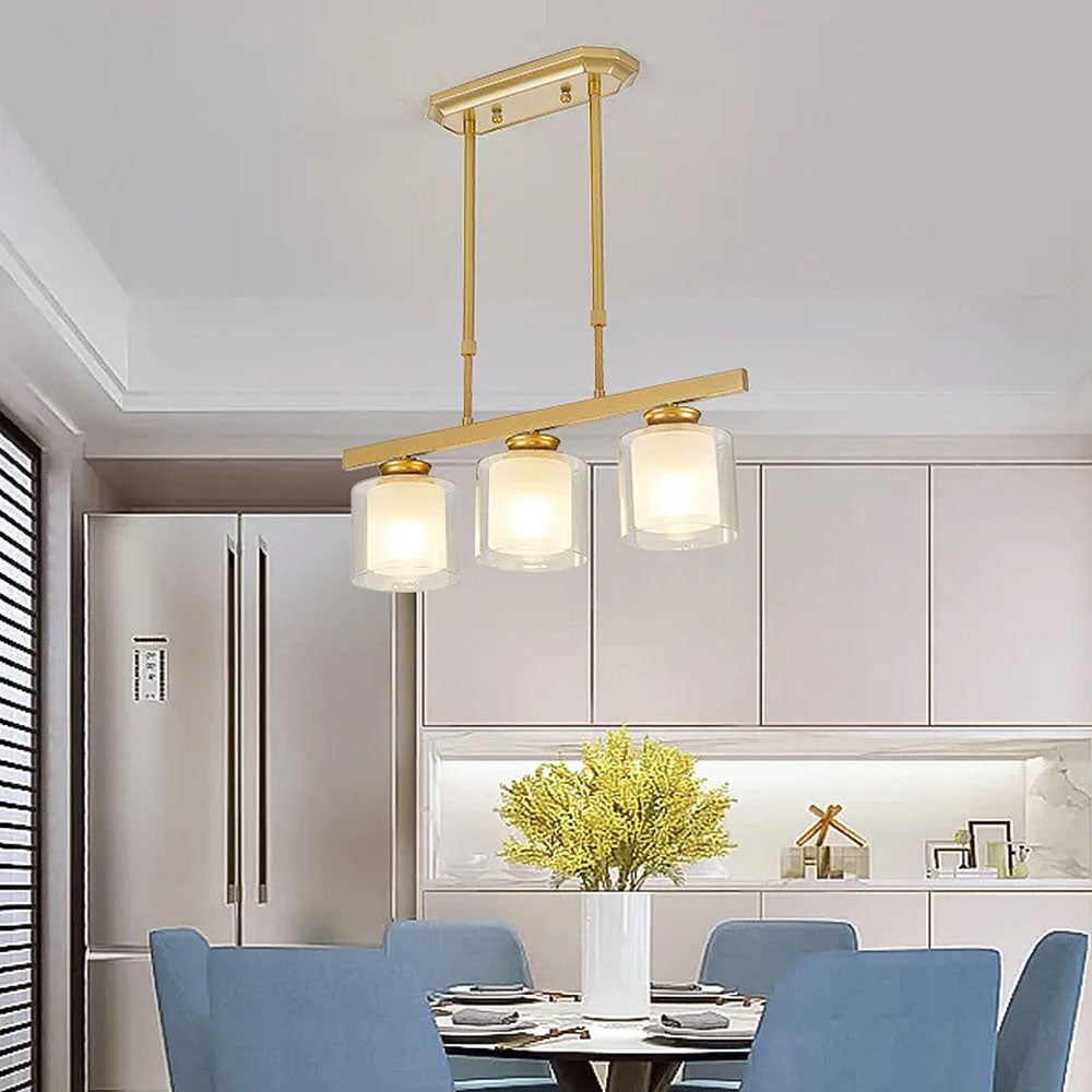 Nzmarket Modern Glass Globe Pendant Ceiling Light – Kitchen Island & Dining