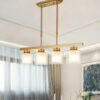 Nzmarket Modern Glass Globe Pendant Ceiling Light – Kitchen Island & Dining