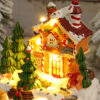 Nzmarket LED Musical Snow Globe Christmas Ornament – Animated Festive Keepsake