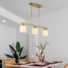 Nzmarket Modern Glass Globe Pendant Ceiling Light – Kitchen Island & Dining