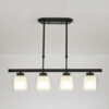 Nzmarket Modern Glass Globe Pendant Ceiling Light – Kitchen Island & Dining