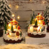 Nzmarket LED Musical Snow Globe Christmas Ornament – Animated Festive Keepsake