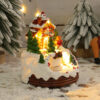 Nzmarket LED Musical Snow Globe Christmas Ornament – Animated Festive Keepsake