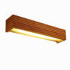 Nzmarket Modern Wood LED Wall Fixture – Natural Timber, Integrated LED
