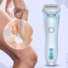 Nzmarket Portable Waterproof Electric Razor – Wet & Dry, Pink & Blue