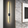 Nzmarket Long LED Wall Light – Matte Black, 4 Lengths up to 120cm
