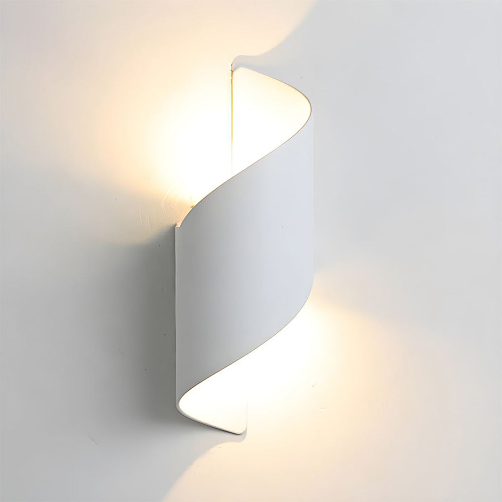 Nzmarket Minimalist Aluminium LED Wall Light – Warm White, Flush Mount