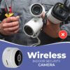 Nzmarket Wireless Indoor HD Security Camera – Night Vision, Motion Alerts