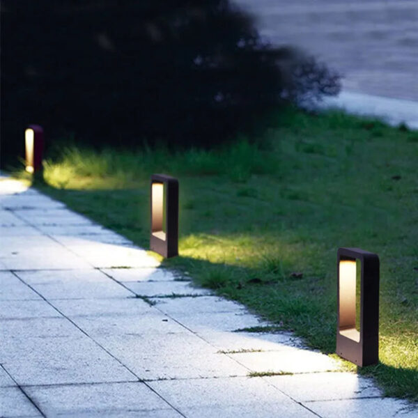 Nzmarket OutdoorGlow In-Ground Garden Path Light – Flush Mount, Warm LED