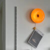 Nzmarket Modern Round Glass Wall Sconce – Frosted Shade, Minimal Design