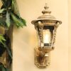 Nzmarket Vintage Outdoor Glass Wall Lantern – Aluminium & Glass