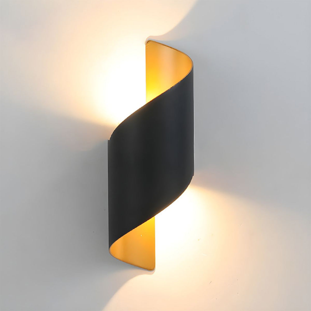 Nzmarket Minimalist Aluminium LED Wall Light – Warm White, Flush Mount