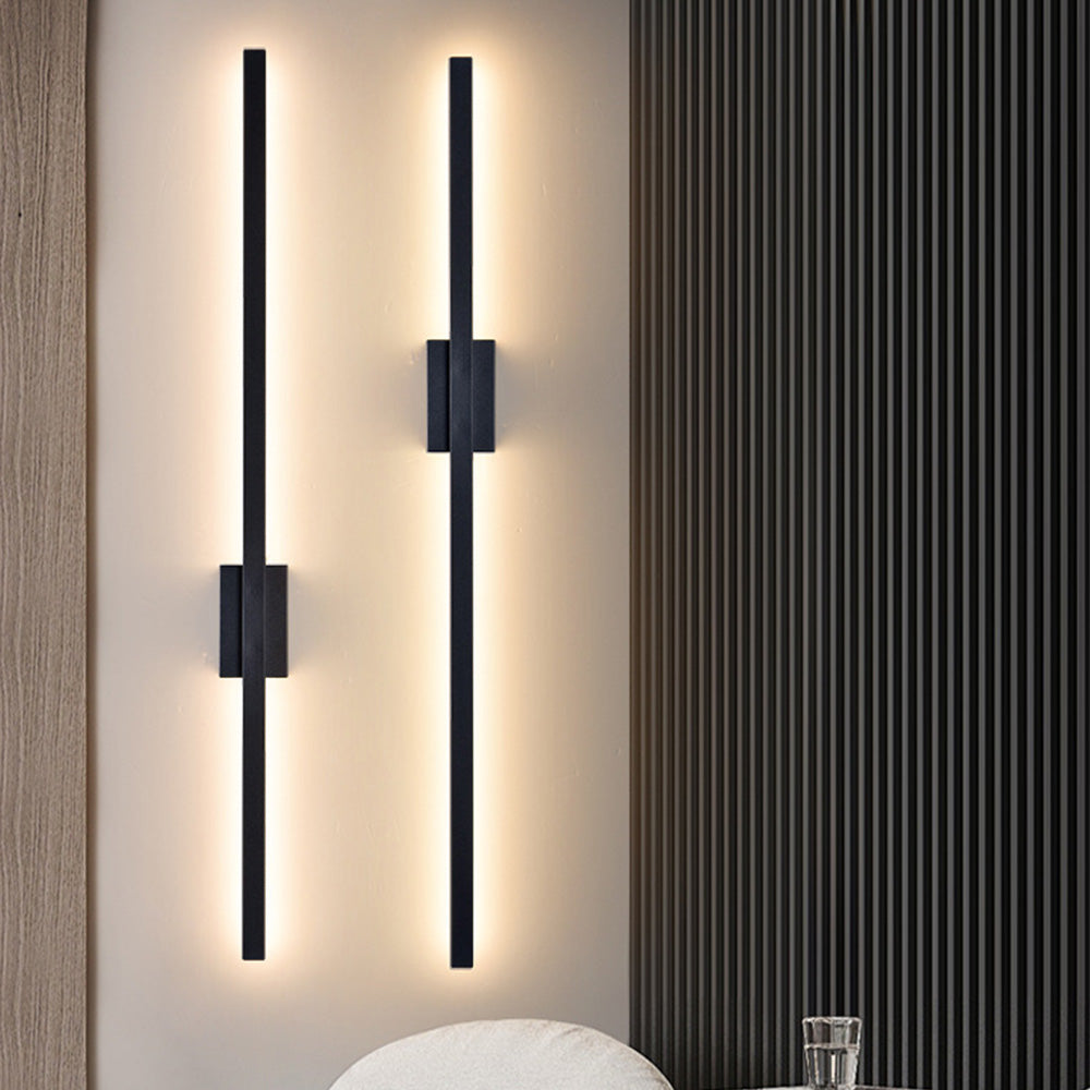 Nzmarket Long LED Wall Light – Matte Black, 4 Lengths up to 120cm