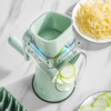 Nzmarket 5-in-1 Gourmet Food Grater – Stainless Steel, Built-In Container