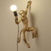 Nzmarket Quirky Resin Monkey Wall Light Sconce – Unique Statement Piece