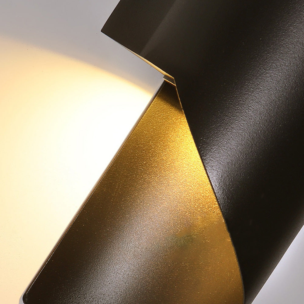 Nzmarket Minimalist Aluminium LED Wall Light – Warm White, Flush Mount