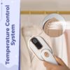 Nzmarket Portable Micro Steam Iron – Travel-Friendly, 30-Second Heat-Up