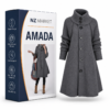AMADA - Stylish Winter Coat for Ladies
