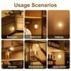 Nzmarket Indoor LED Motion Sensor Night Light – Auto On/Off, Soft Glow
