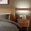 Nzmarket Modern Wood LED Wall Fixture – Natural Timber, Integrated LED