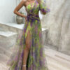 Helen | Elegant Colorful Dress