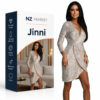 Jinni - Glamorous Glitter Dress for an Enchanted Look