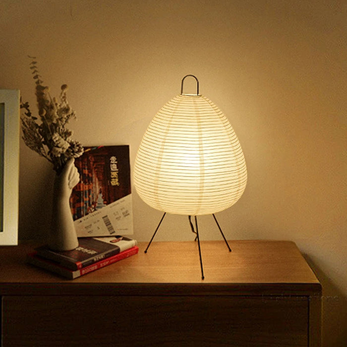 Nzmarket Shizuka Japanese Rice Paper Pendant Lamp – Soft Warm Glow