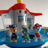 Nzmarket Lookout Tower Playset with Slide Car Ramp and Race Track Toy