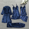 Iris - Sophisticated Satin Pyjama Set for Women