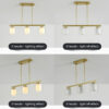 Nzmarket Modern Glass Globe Pendant Ceiling Light – Kitchen Island & Dining