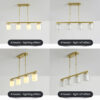Nzmarket Modern Glass Globe Pendant Ceiling Light – Kitchen Island & Dining