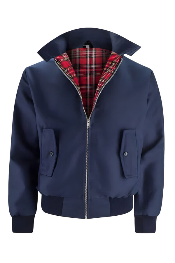 Mathieu – Veste Urbaine Homme Avec Doublure À Carreaux Et Col Classique