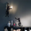 Nzmarket Quirky Resin Monkey Wall Light Sconce – Unique Statement Piece
