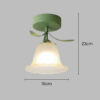 Nzmarket Floral Artistic Glass Ceiling Light – Style A & B, Single or Multi-Pack
