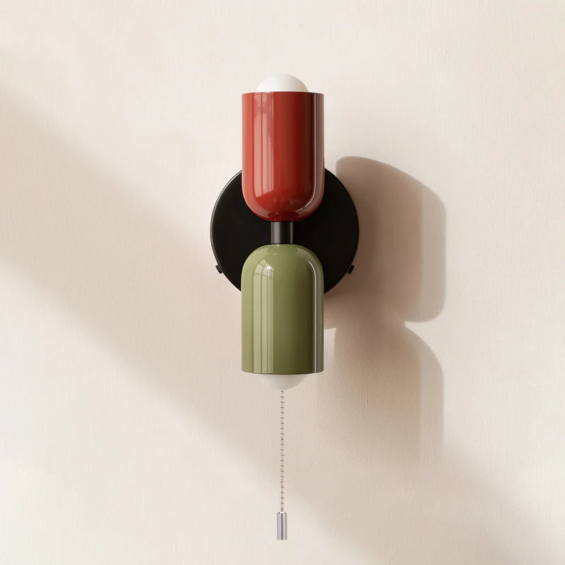 Nzmarket Dual Up & Down Outdoor Wall Sconce – Modern Glass & Metal