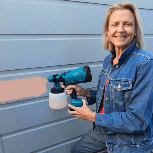 Nzmarket Cordless Paint Sprayer – Professional Even Finish, 2 Free Batteries